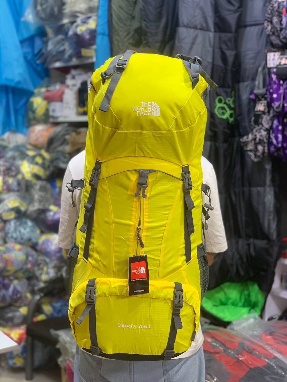 کوله پشتی 5 70 لیتری نورس فیس Capacity