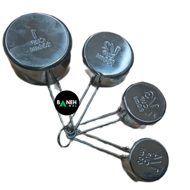 ست پیمانه استیل زد زنگ CUP