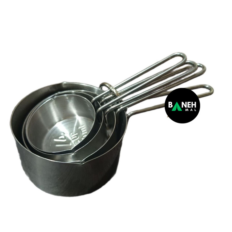 ست پیمانه استیل زد زنگ CUP