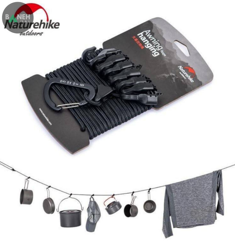 طناب آویز سایبان نیچرهایک مدل NH19PJ040