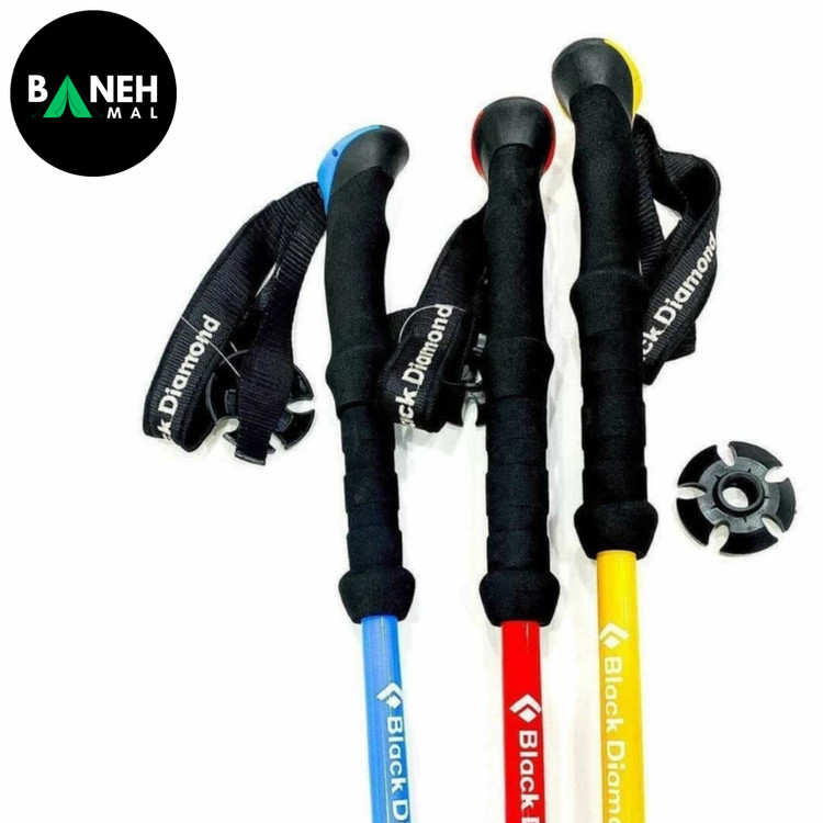 عصای کوهنوردی Black Diamond (کلیپس فلزی) مدل Air Carbon