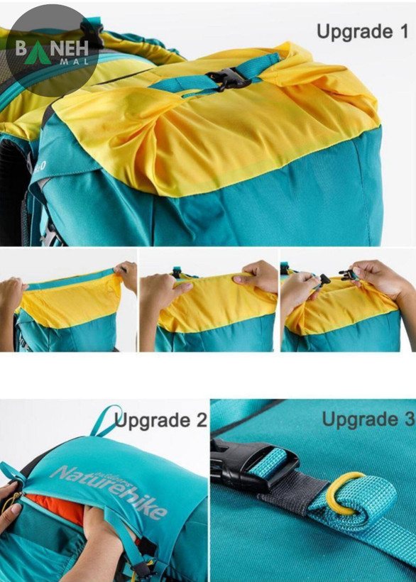 کوله پشتی 5+45 لیتر نیچرهایک مدل NH18Y045-Q