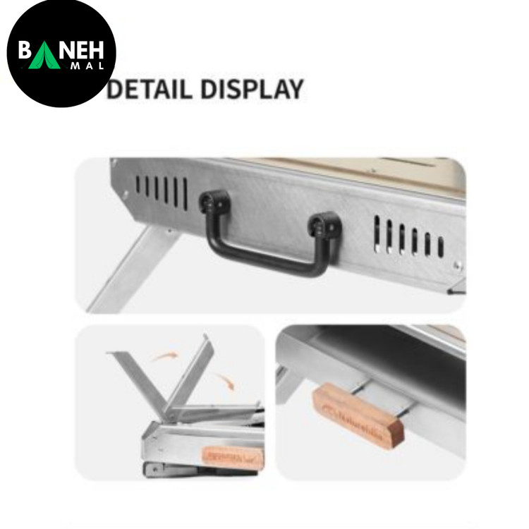 آتشدان شیشه ای تاشو نیچرهایک مدل CNK2450CF028