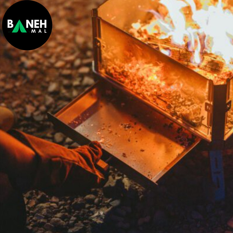 آتشدان شیشه ای تاشو نیچرهایک مدل CNK2450CF028