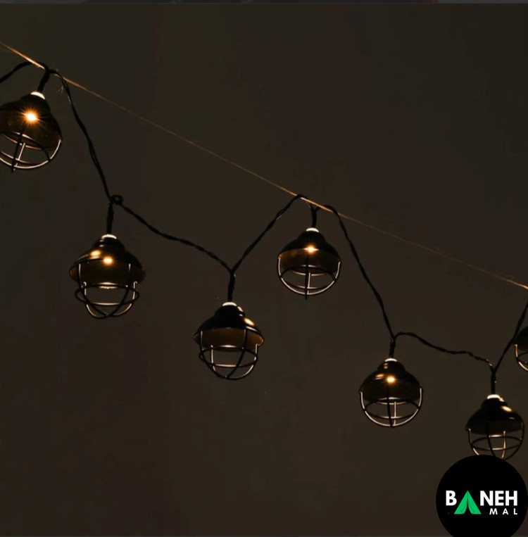 چراغ ریسه ای لامپی کمپینگ Atmosphere نیچرهایک مدل NH21ZM001