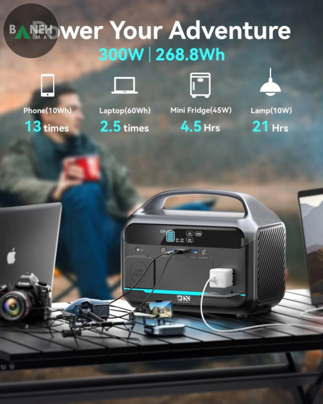 پاور استیشن ۶۰۰ وات قابل حمل DaranEner NEO300 Pro