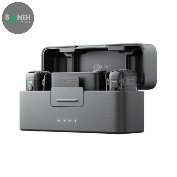 میکروفون بیسیم 2 نفره DJI Mic 2 مدل Wireless Microphone