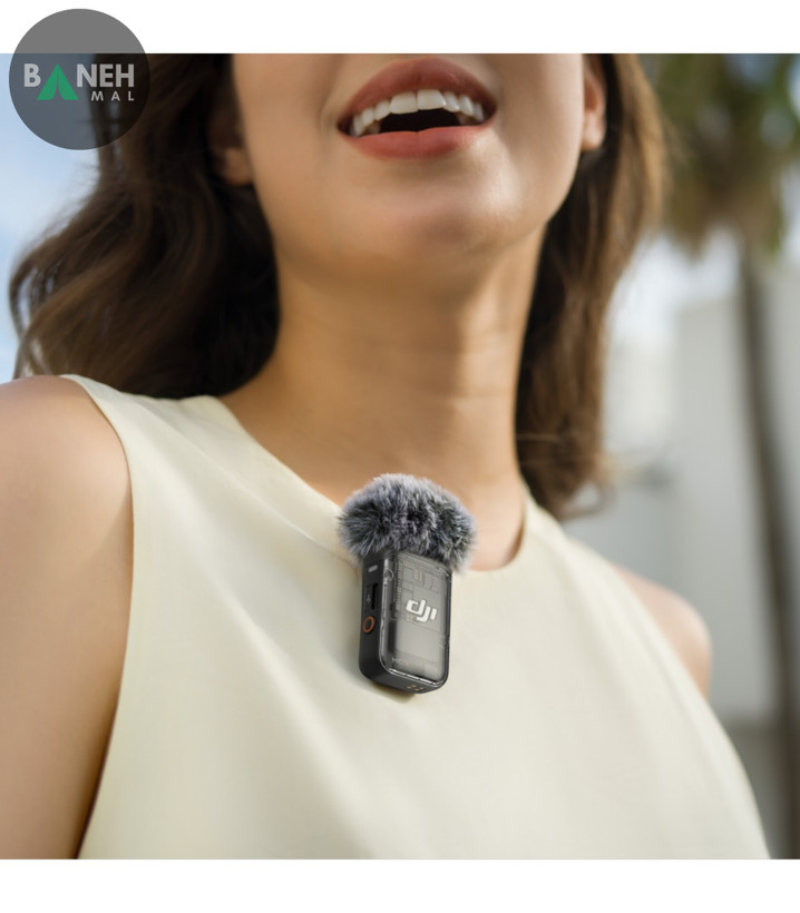 میکروفون بیسیم 2 نفره DJI Mic 2 مدل Wireless Microphone