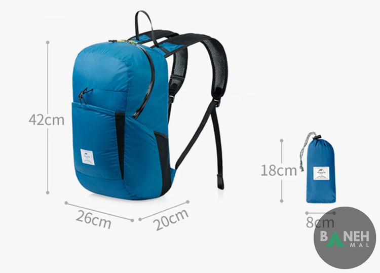 کوله حمله 22 لیتری تاشو نیچرهایک مدل NH17A017-B