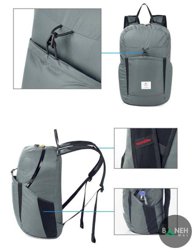 کوله حمله 22 لیتری تاشو نیچرهایک مدل NH17A017-B