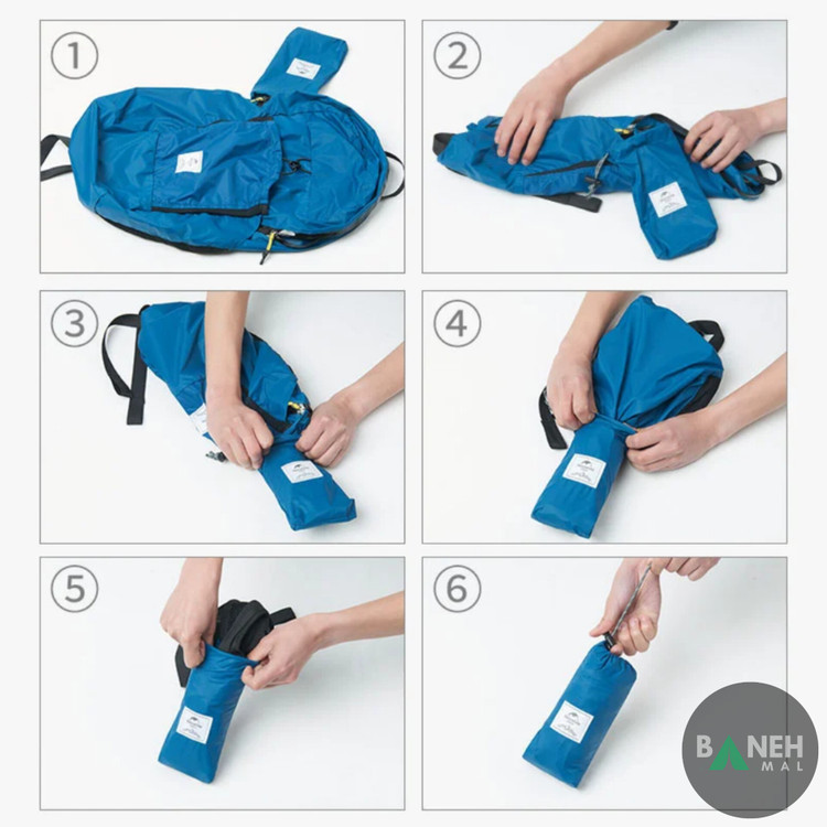 کوله حمله 22 لیتری تاشو نیچرهایک مدل NH17A017-B
