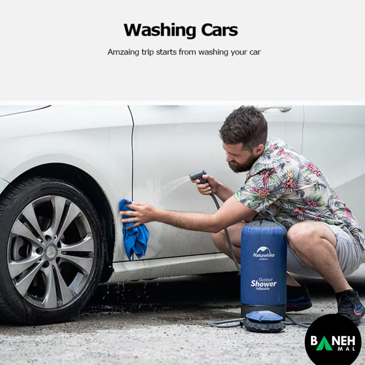 دوش سفری نیچرهایک PW1027 مدل NH17L101-D