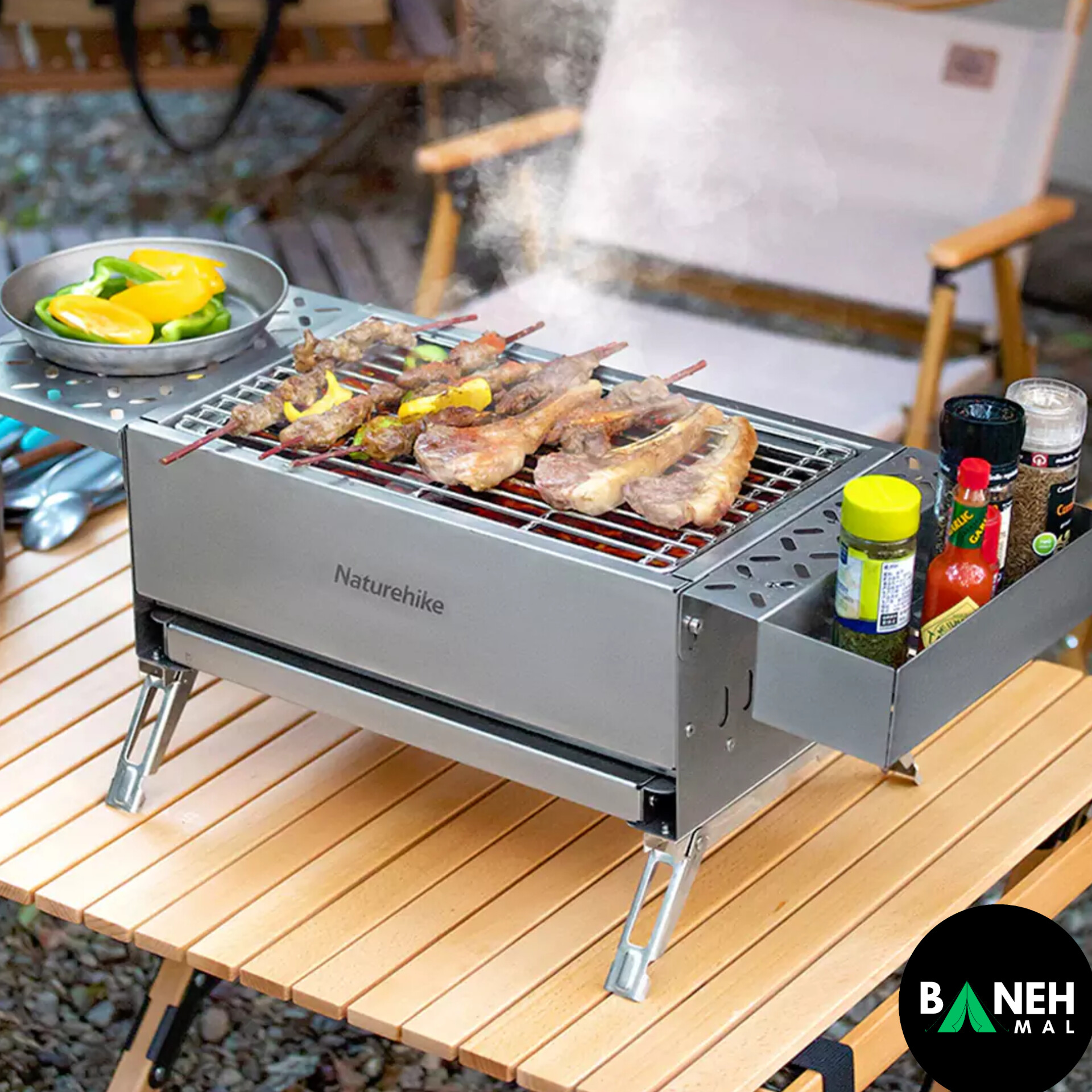 باربیکیو زغالی نیچرهایک مدل CNH22CJ016