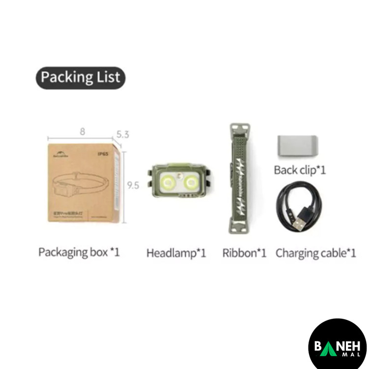 چراغ پیشانی نیچرهایک مدل CNK2550ZM011