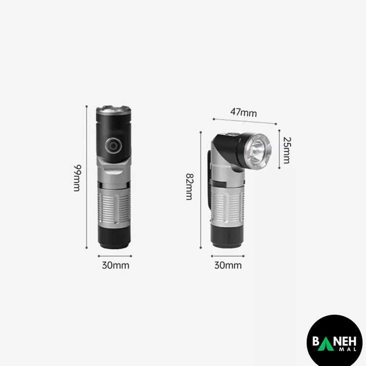 چراغ قوه مینی نیچرهایک مدل CNK2450ZM013