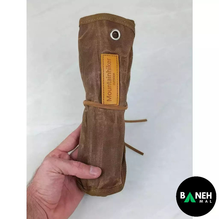 ست قاشق چنگال 3 نفره با کیف چرمی ماونتین هایکر مدل SZK453