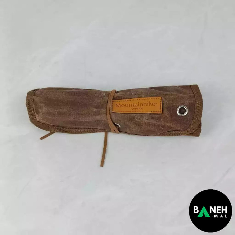 ست قاشق چنگال 3 نفره با کیف چرمی ماونتین هایکر مدل SZK453