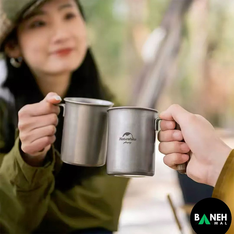 لیوان استیل نیچرهایک مدل NH21SJ001