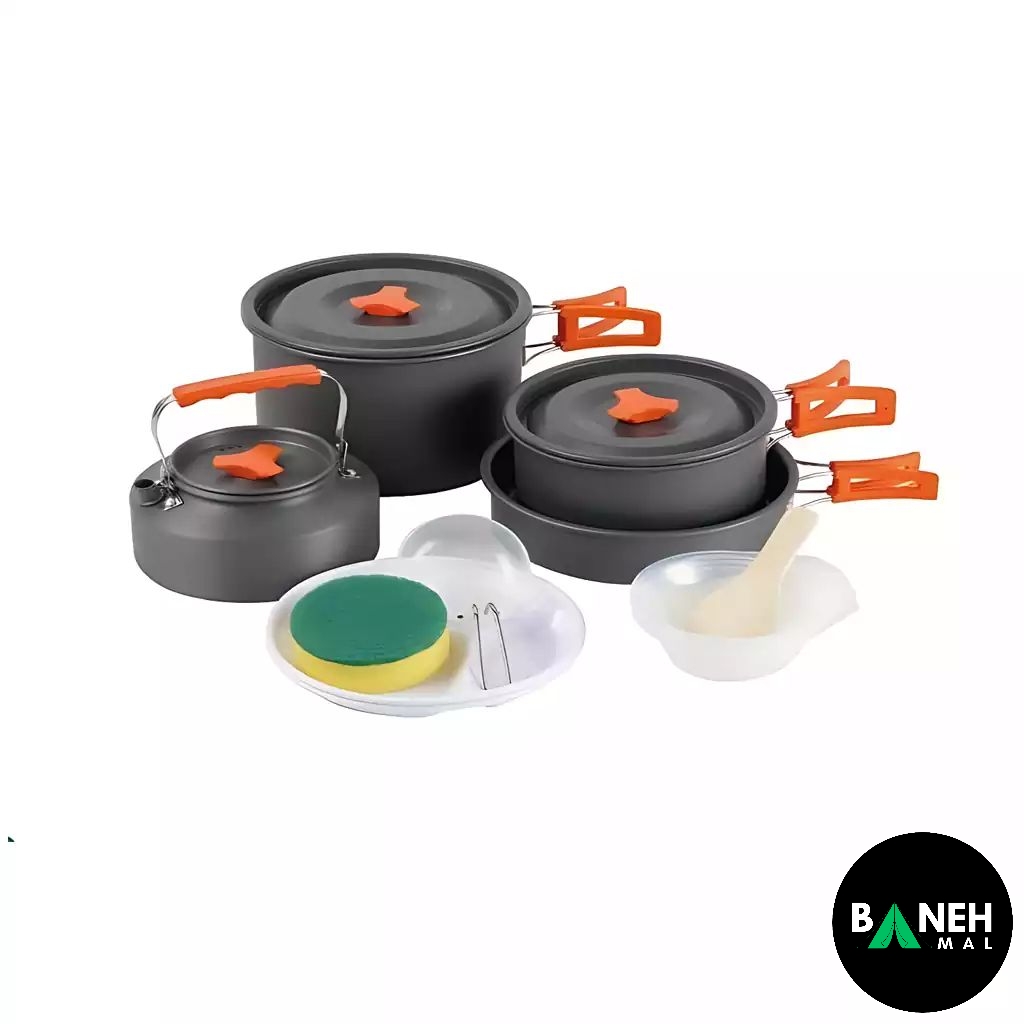 ست قابلمه 4 تا 5 نفره BRS مدل BRS-155A