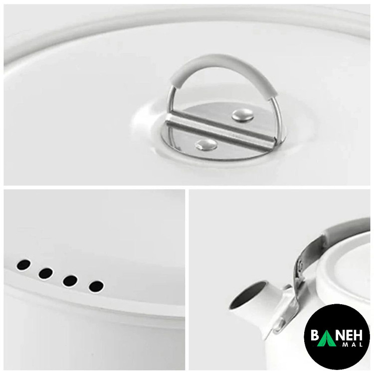 ست قابلمه سفید نیچرهایک مدل CNK2450CF013