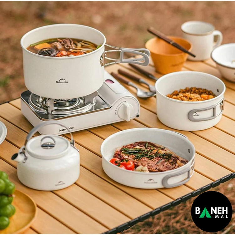 ست قابلمه سفید نیچرهایک مدل CNK2450CF013