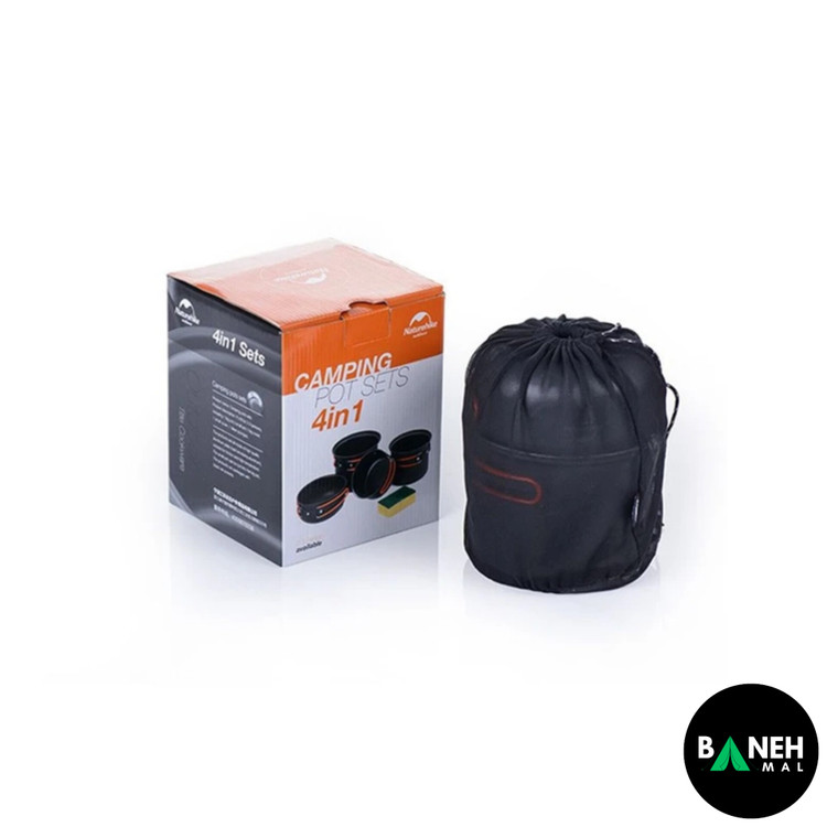 ست ظروف سفری نیچرهایک مدل NH18T018-G