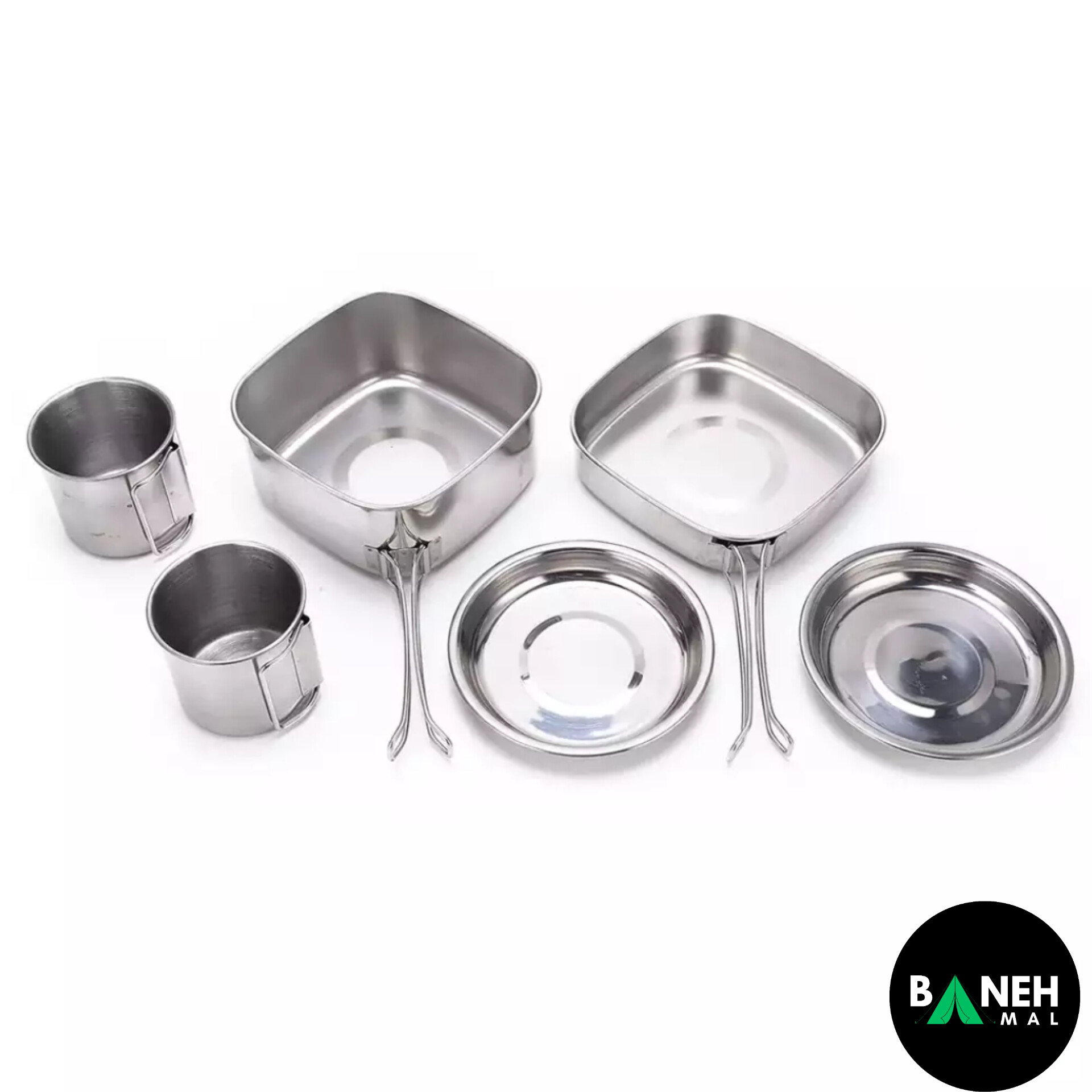 ست ظروف آشپزی استیل ۶ تکه چانوداگ مدل FX-9115-2