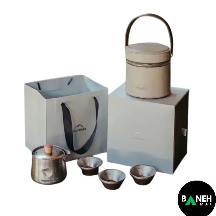 ست چای‌خوری تیتانیومی نیچرهایک مدل CNK2450CF025