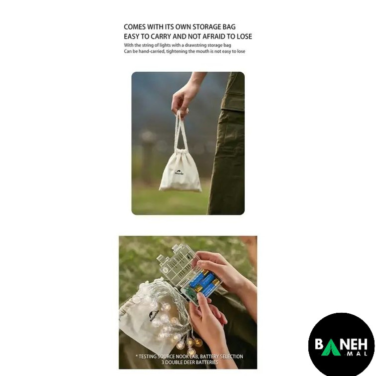 چراغ ریسه 10 متری نیچرهایک CNH22DQ028