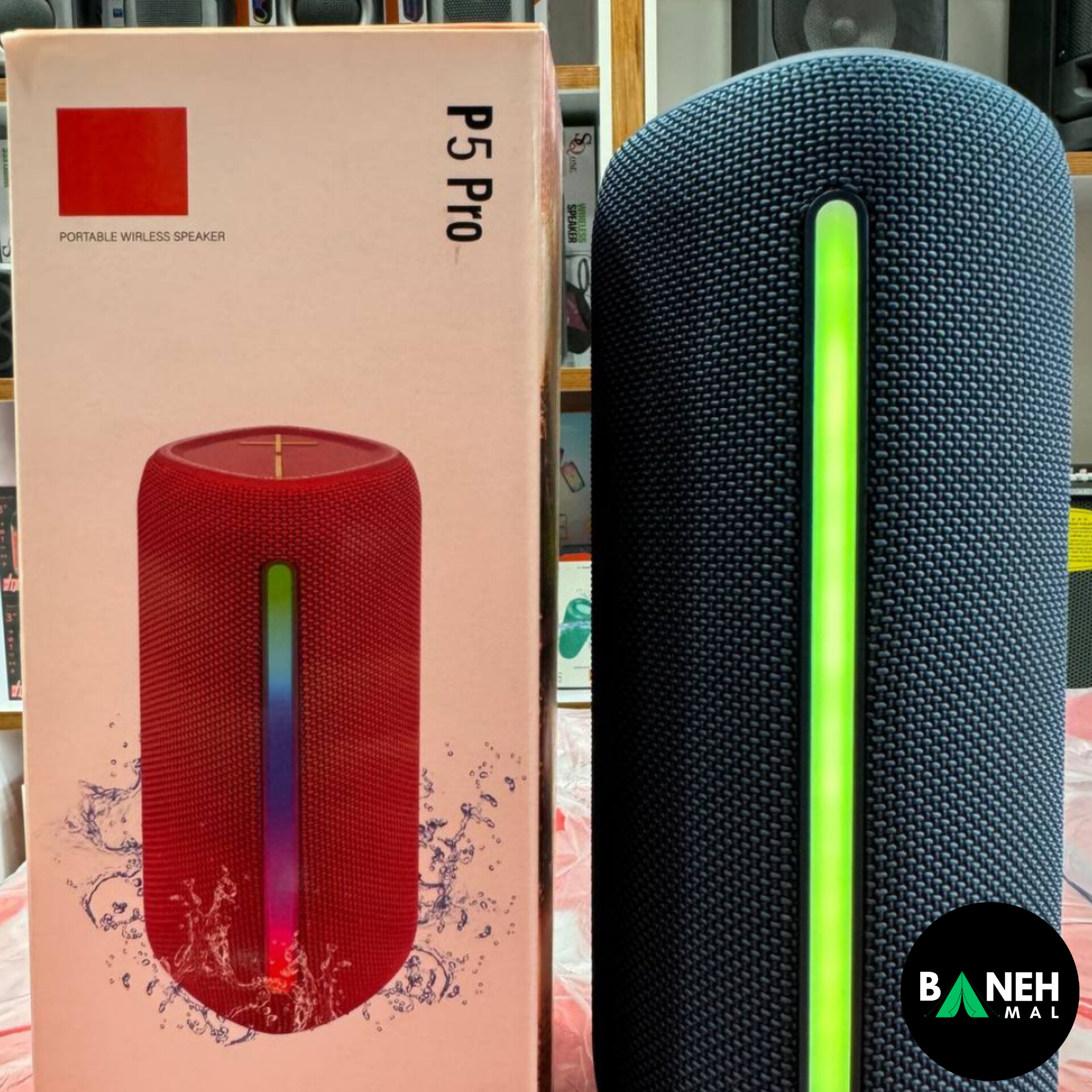 اسپیکر بلوتوثی قابل حمل مدل P5 pro