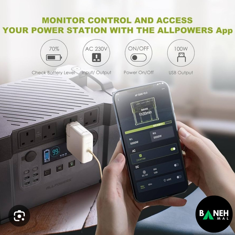پاور استیشن ALLPOWERS مدل S2000 PRO