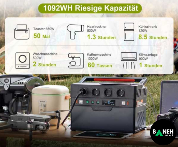 پاور استیشن ALLPOWERS مدل S1500