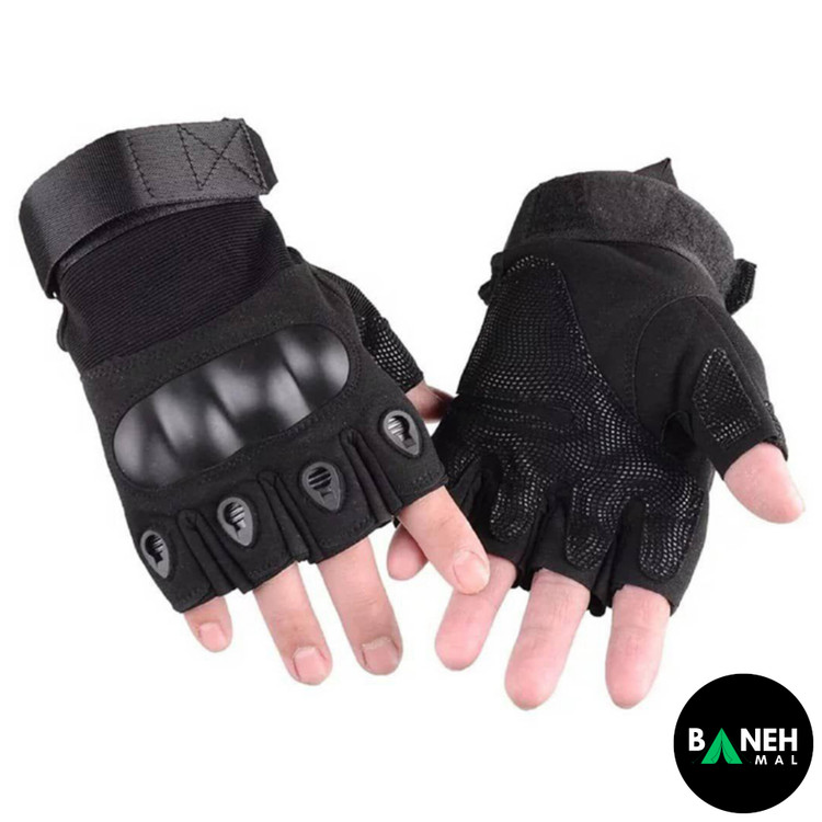 دستکش تاکتیکال نیم پنجه اوکلی مدل OAKLEY Gloves 005