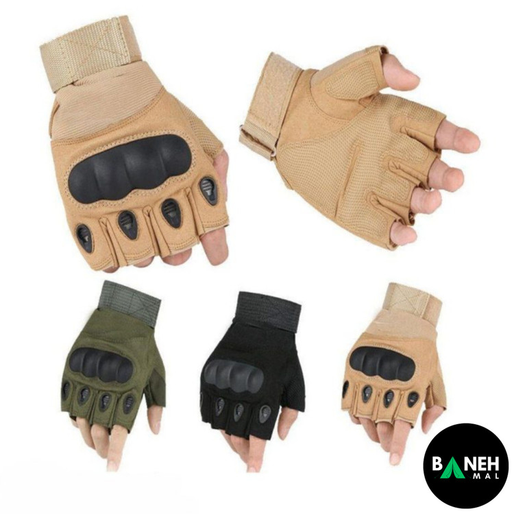 دستکش تاکتیکال نیم پنجه اوکلی مدل OAKLEY Gloves 005