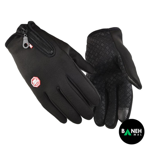 دستکش پلار ویندستاپر نیم زیپ