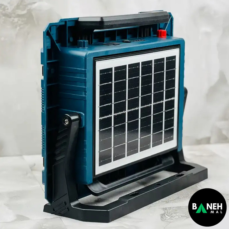 چراغ پروژکتور شارژی خورشیدی 800 وات مدل W8109-3