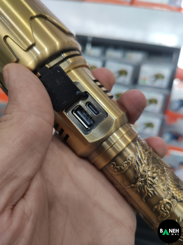 چراغ قوه گلد طرح دراگون اسمال سان مدل ZY-X02
