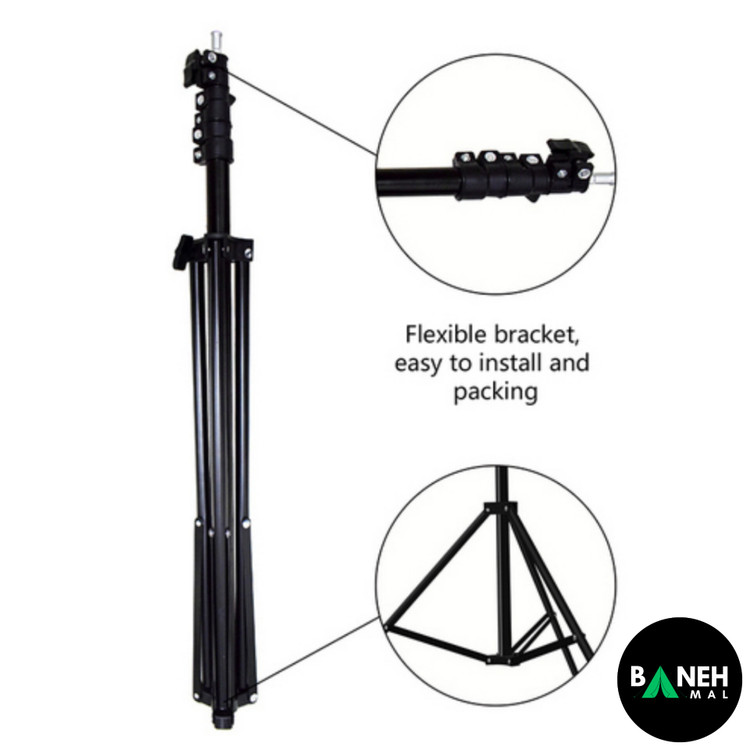 چراغ کمپینگ سه پایه دار کانپکس CONPEX مدل FR-21 COB RF
