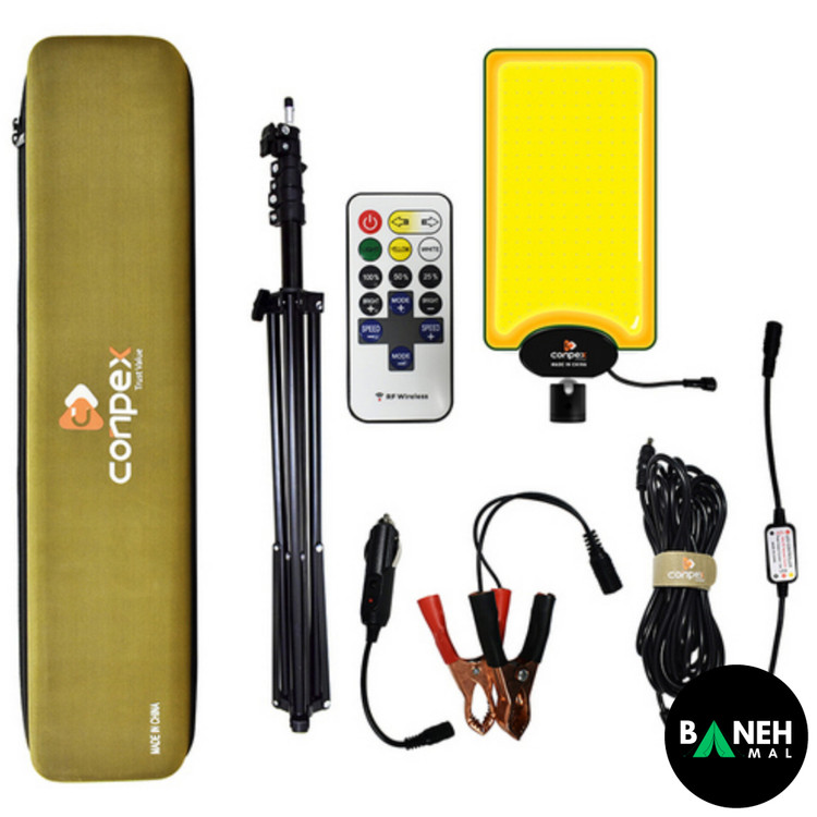 چراغ کمپینگ سه پایه دار کانپکس CONPEX مدل FR-21 COB RF