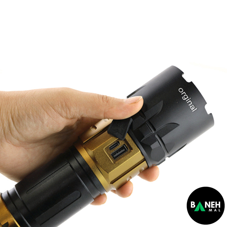 چراغ قوه پلیسی زوم دار اسمال سان ZY-T308