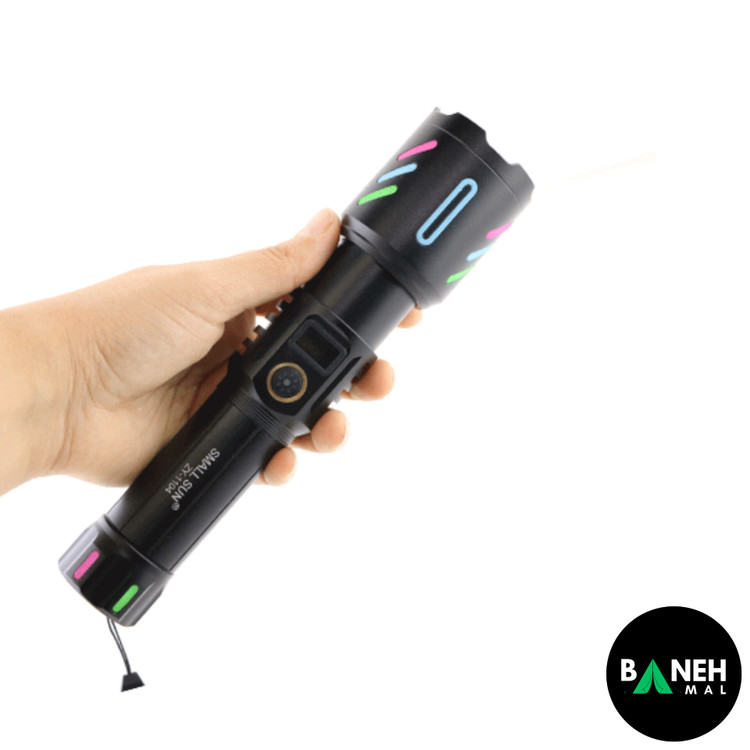 چراغ قوه پلیسی زوم دار اسمال سان ZY-1104