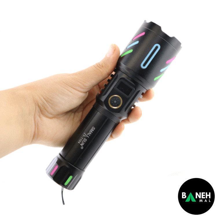 چراغ قوه پلیسی زوم دار اسمال سان ZY-1104