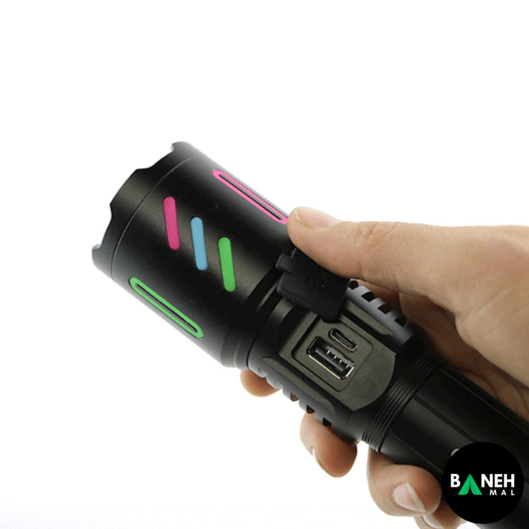 چراغ قوه پلیسی زوم دار اسمال سان ZY-1104