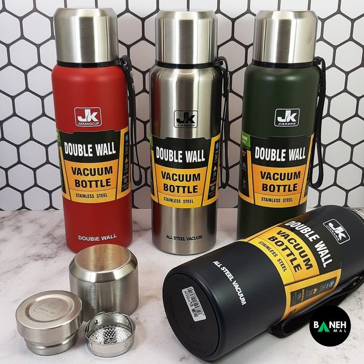 فلاسک اورجینال کوهنوردی و کمپینگ گنجایش 750میل برند JK