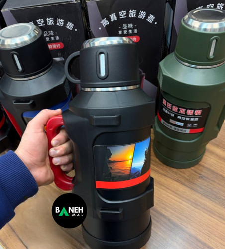 فلاسک اورجینال کوهنوردی و کمپینگ گنجایش 3لیتری