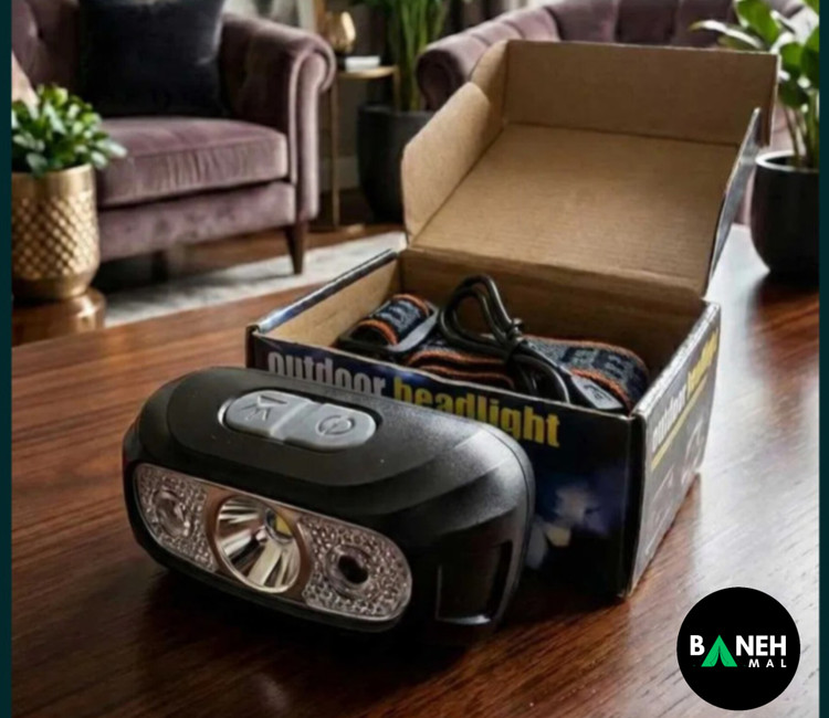 چراغ پیشانی سنسوردار قابل حمل قابل شارژ XPC.COB.2