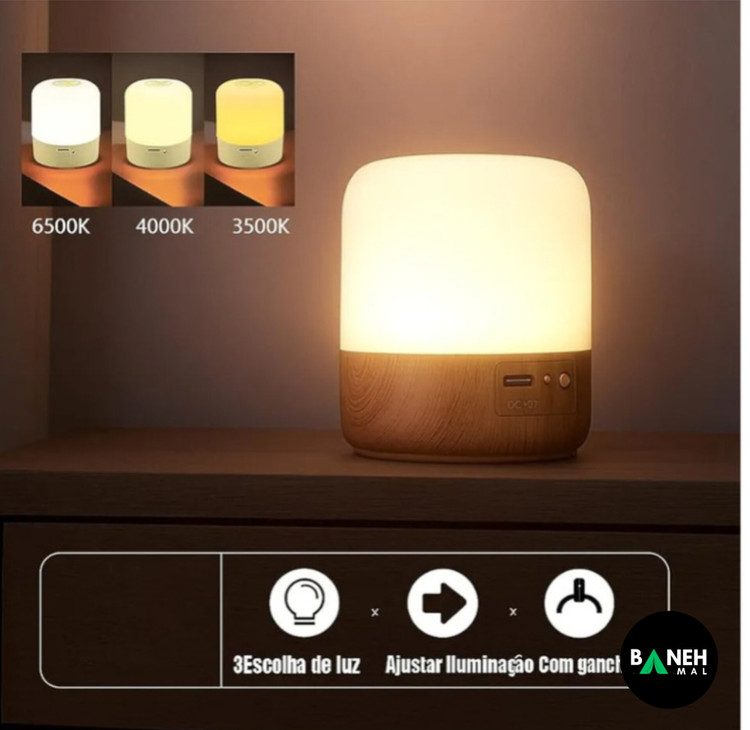 چراغ کمپ یا رومیزی مینی 360 LEDدرجه
