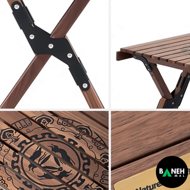 میز تاشو چوبی نیچرهایک مدل NH21JJ001