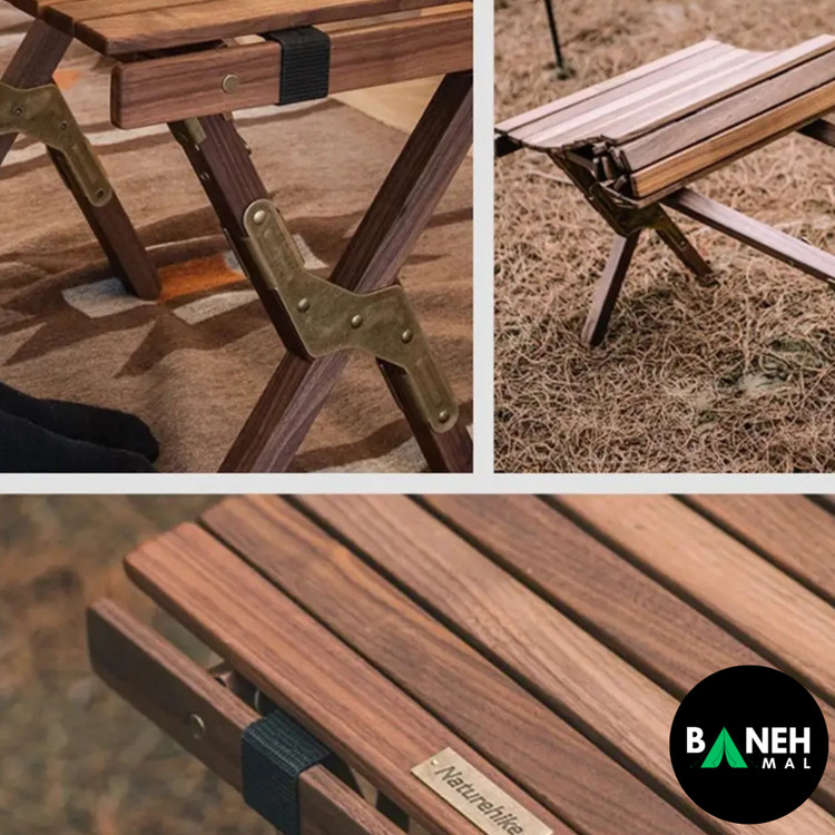 میز تاشو چوبی نیچرهایک مدل NH21JJ001
