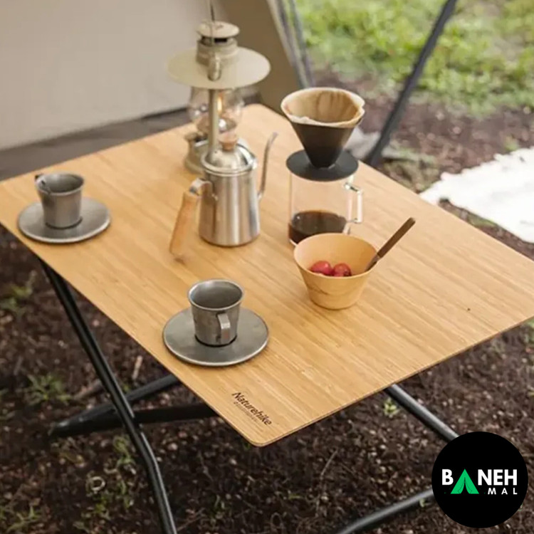 میز بامبو بزرگ نیچرهایک مدل NH22JU012